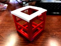 Puzzle cube and Container  by Bloblozou