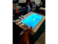 Pool for diorama - Havuz 1/40 by Cagatay