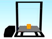 CR-10S4 Printer Model for Simplify3d by RobbyMaQ