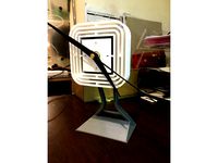 Labyrinth Clock Stand by BSkorn