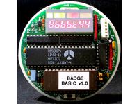 Protective back case for 6502 40th Anniversary Computer Badge by scruss