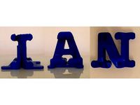 Ian: 3 letters, 1 shape by dleppik
