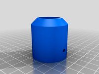 adaptor - fence pole to PVC by mopar99