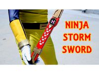 Ninja Storm Sword Hilt by crydrk