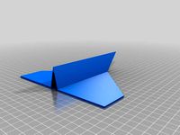 Reusable paper plane by SebastianZona