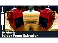 Robot Solder Fume Extractor by diodepress