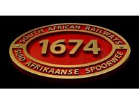 South African Railways Plaque by SteedMaker