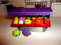 fruits and vegetables stall for Shopkins by Tyros87