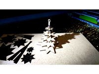 Christmas tree ornament for reel trees by LaFabritech