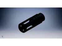 Nerf Muzzle Brake #4 by em_jay