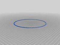 Bed Leveling Ring 250x1x2mm by scott90fzr
