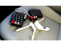 Iris Keyboard tent by FatRaccon