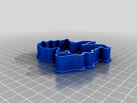 Chibi Baby Dragon Cookie Cutter by Ghostpeppr