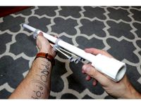 3D Printing and PVC Blowgun! by wdelvi