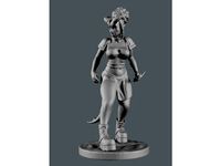 Tiefling Female by TimidClover