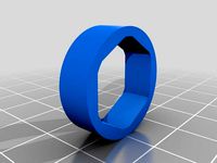 M10 hex nut to 608zz bearing adapter by Iamsadomaso