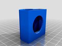 Xiaomi temperature humidity sensor mount 15mm pipe by renedis