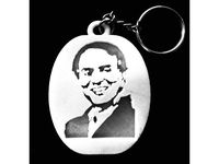 Carl Sagan keychain by Zeitbomb