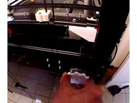 East 3D Gecko Manual Z lifting wheel by jeowin