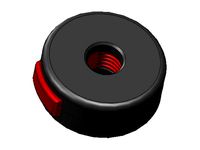 Quick release nut for cymbal by bencina