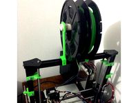 flsun prusa i3 filament holder by watatxumi