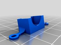 Eachine E010S 10 Degrees Camera Mount (larger holes & taller walls) by nmaggioni