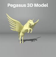 Pegasus 3D Model