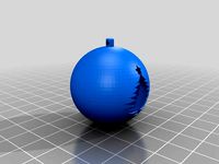 Christmas Ball Ornament by Madpig