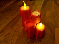 Advent Candles for LED Tea-Lights by educa_thor