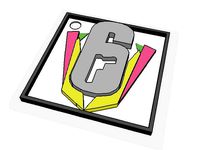 Rainbow Six Invitational - Keychain by Mango09
