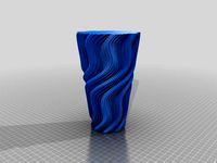 Sine Cube Vase 2 by Chompworks