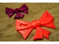 Stylized Bow Ornament - Designed by a five year old! by rtheiss