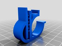 Clip for PVC tube enclosure - holds multi layer insulation panel by NightOowl