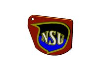 NSU logo/keyring by shire