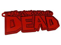 The Walking Dead Comic Book Key Chain by electromechtro