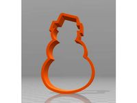 Snowman cookie cutter by Tropez