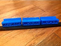 QSL Card Holder by Smokinrobots