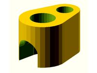 90 degree cable clamp by superkartoffel