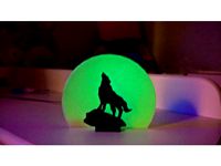 Wolf, moon and nightspirits by DaVinz_eCode