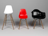 Eames Chairs Set