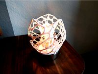 Cellular Lamp with base plate by hickuP_