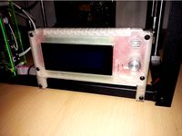 Flying Bear P905 LCD mount  by NvNw