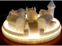 Village des elfes modifié pour éclairage by touchef12