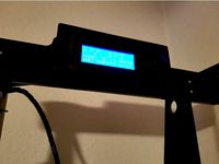 Anet A8 LCD 2004 Adapter + Cover by br34ker