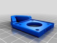 Laser Mount for magnetic X carriage by Skidoo7c