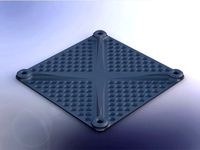 (FBP-120) PLATE, BLANKING, FAN, 120 mm by SBSExtensions