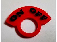 Key On Off Switch Cover by Starkadder