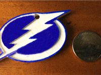 Tampa Bay Lightning Ornament by greysoniam