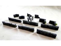 Set of walls in stone - 28mm by Zenlimp