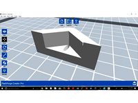 Flashforge Creator Pro Glass Bed Corner That works by Tjp2579